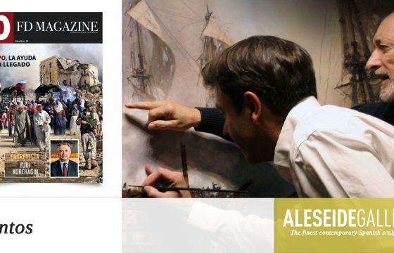 Reportaje en la revista FD Magazine, revista Ferrer Dalmau sobre arte, historia y cultura