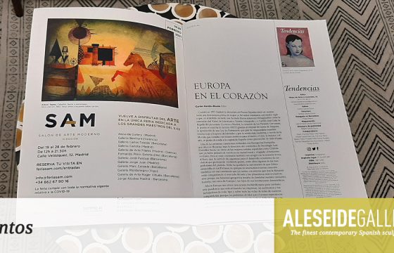 Aleseide Gallery en la revista Tendencias del Mercado del Arte