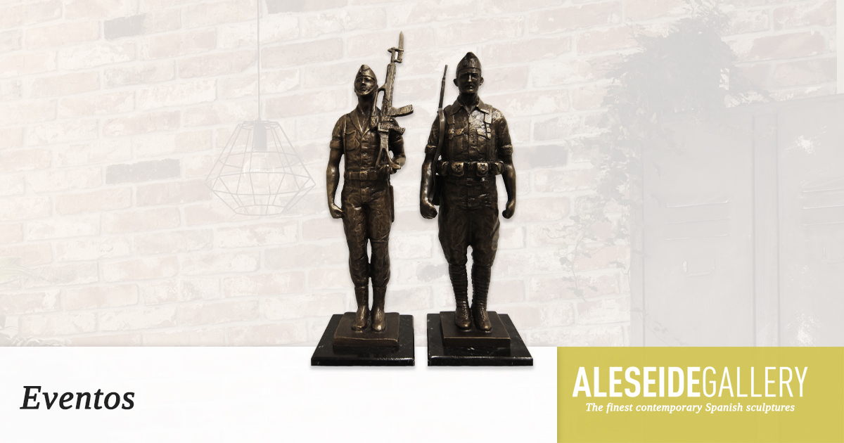 Esculturas en Honor a la Legión Española por su Centenario