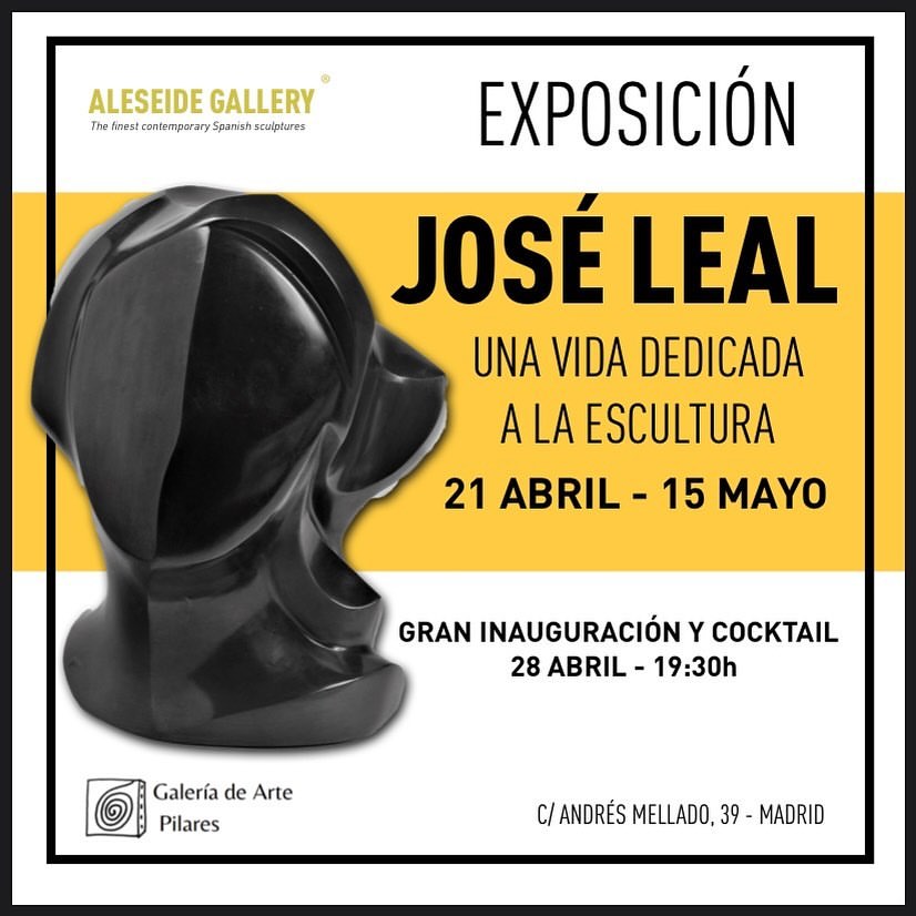 Exposición junto a Galería de Arte Pilares – Homenaje a José Leal